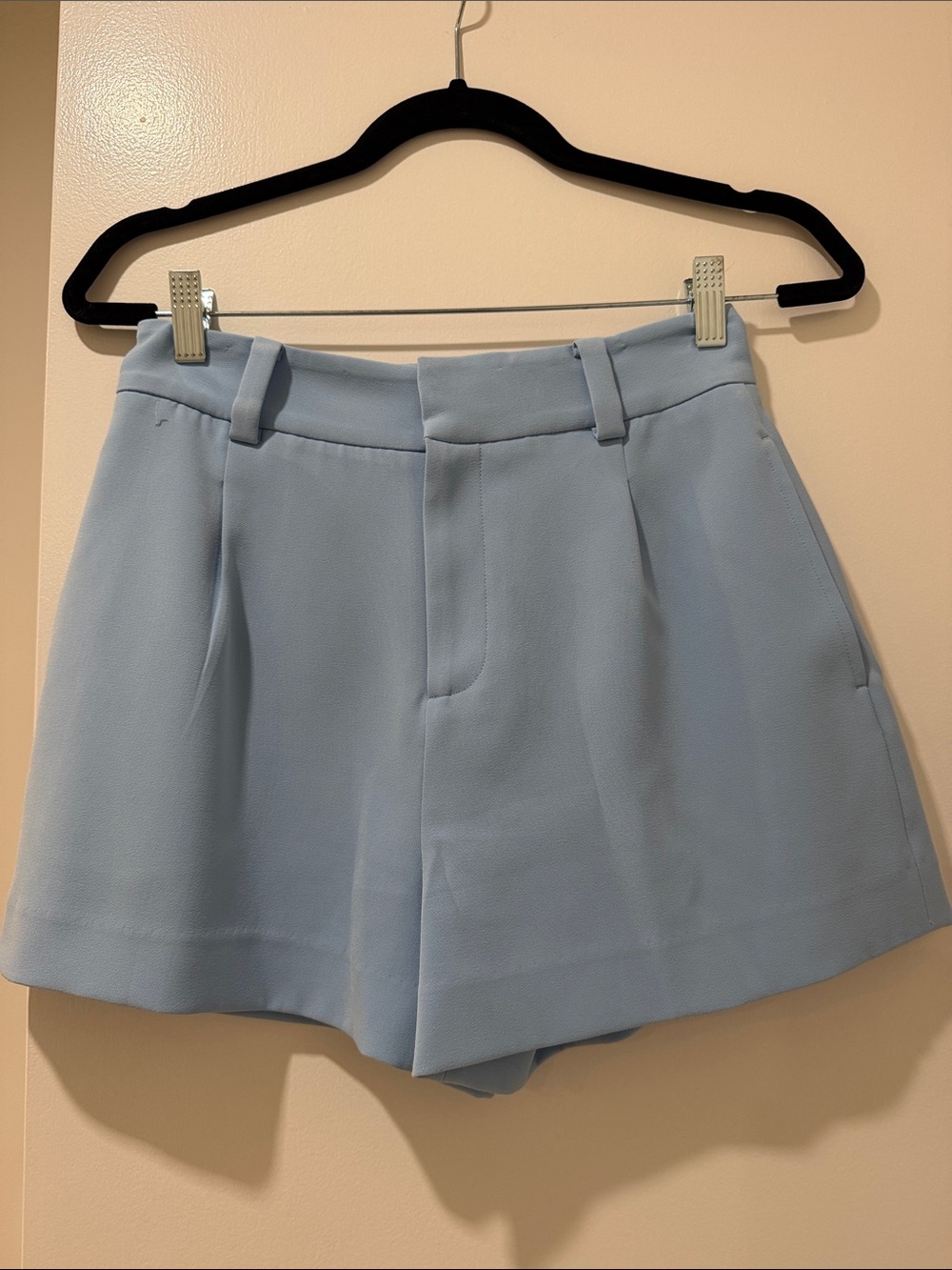 Generation Love Blue High-Waist Tailored Women's Shorts
